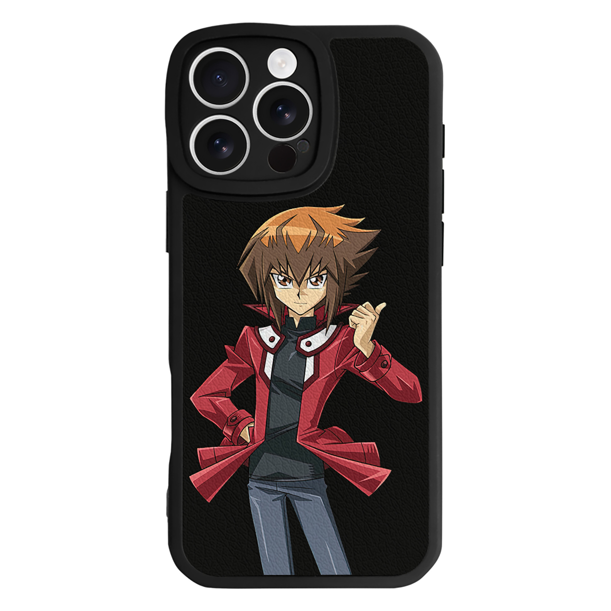 遊☆戯☆王 Yu-Gi-Oh! 【iPhone 16シリーズ対応】シリコンスマホケース（レザー調） 材質：シリコン